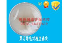 聚丙烯絕對精度濾袋 蘇州國濾環?？萍嫉木G色衛士