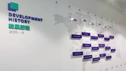 企業文化墻 北京宏興為您打造視覺名片